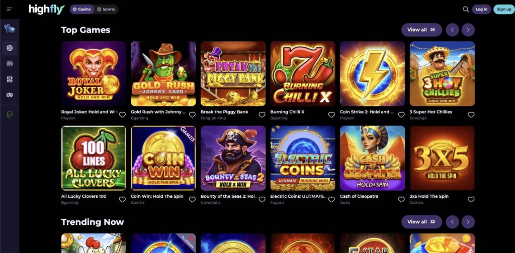 HighflyBet casino slots