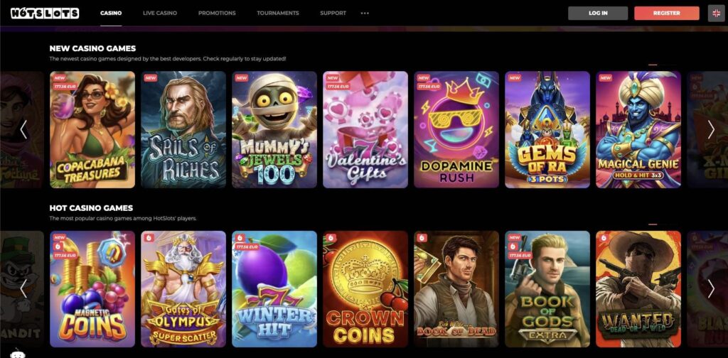 Hotslots casino slots