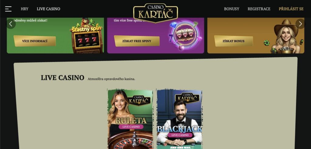 Live dealer casino