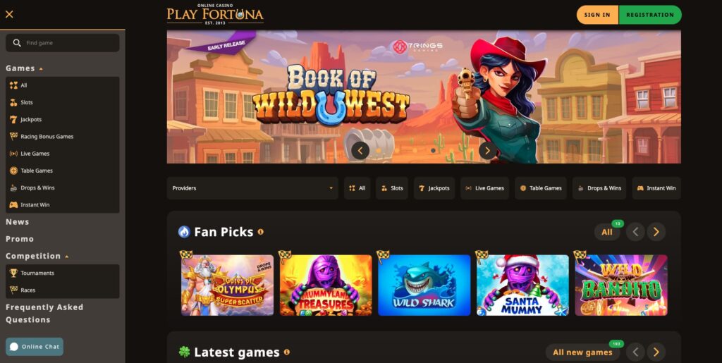 Play Fortuna Casino