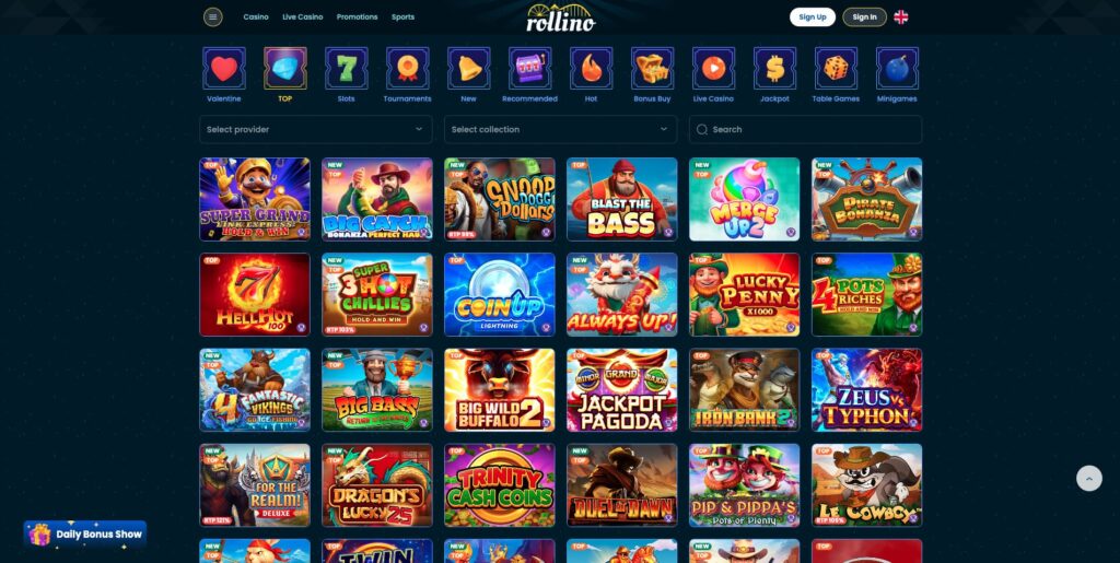 Rollino Casino Slots